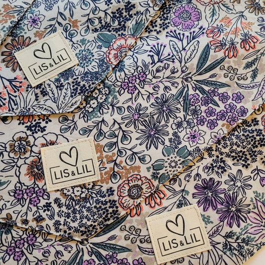 Halstuch für Hunde "Zauberblüte"