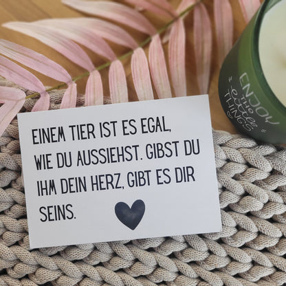 Herz Postkarte