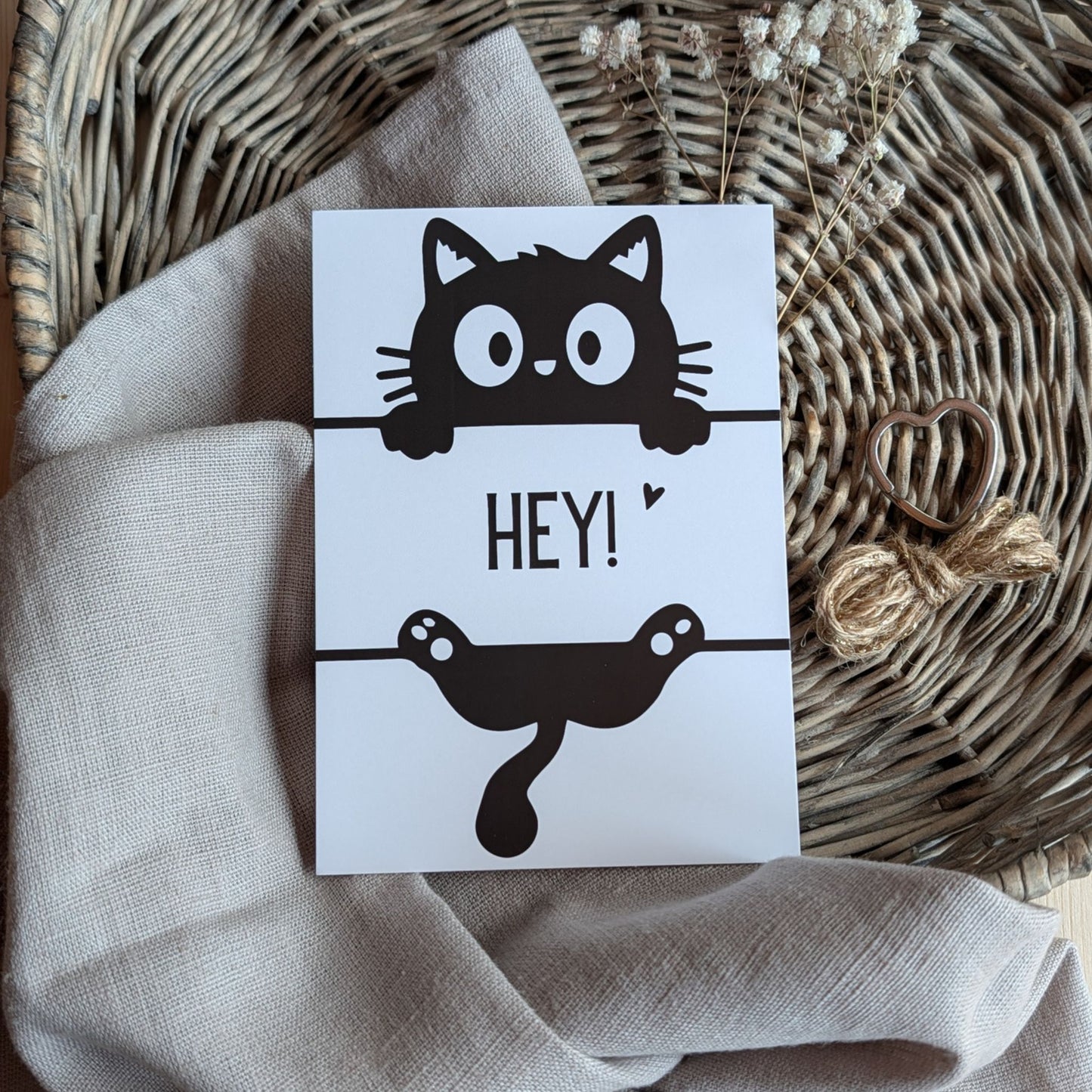 Hey Postkarte