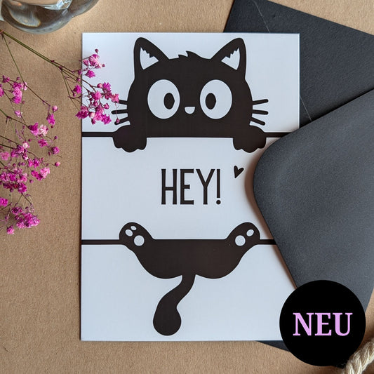 Hey Postkarte