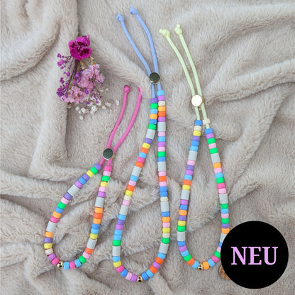 Hundekette mit EM Keramik "Kunterbunt"