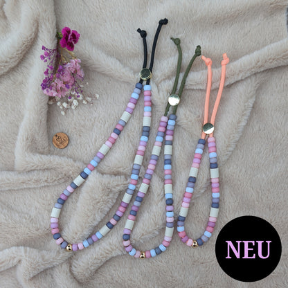 Hundekette mit EM Keramik "Pastell"