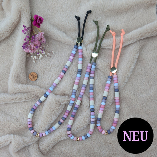 Hundekette mit EM Keramik "Pastell"
