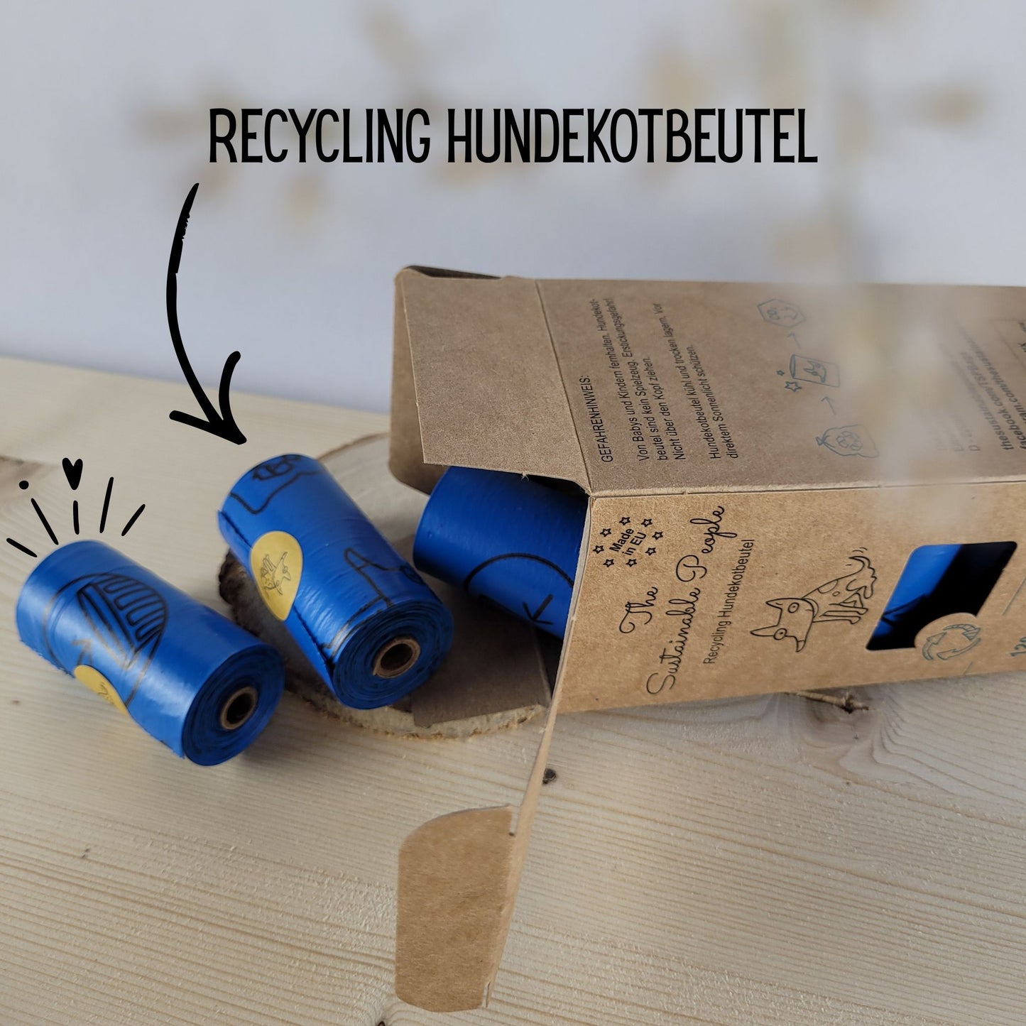 Nachhaltige Hundekotbeutel