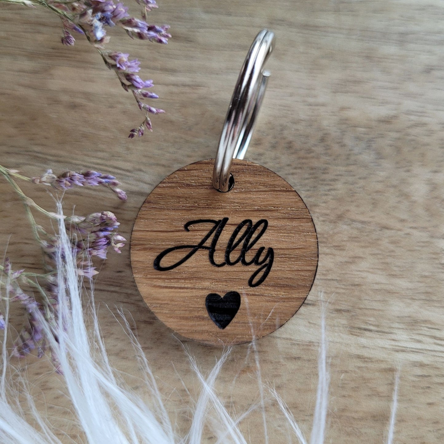 Hundemarke aus Holz