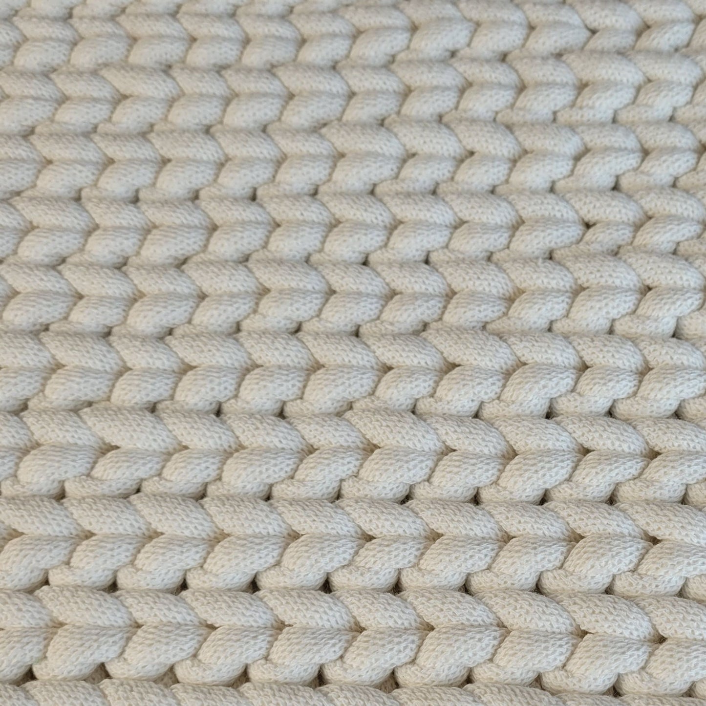 Katzenmatte "Schöne Aussicht" - weiß