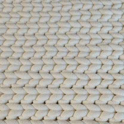 Katzenmatte "Schöne Aussicht" - weiß