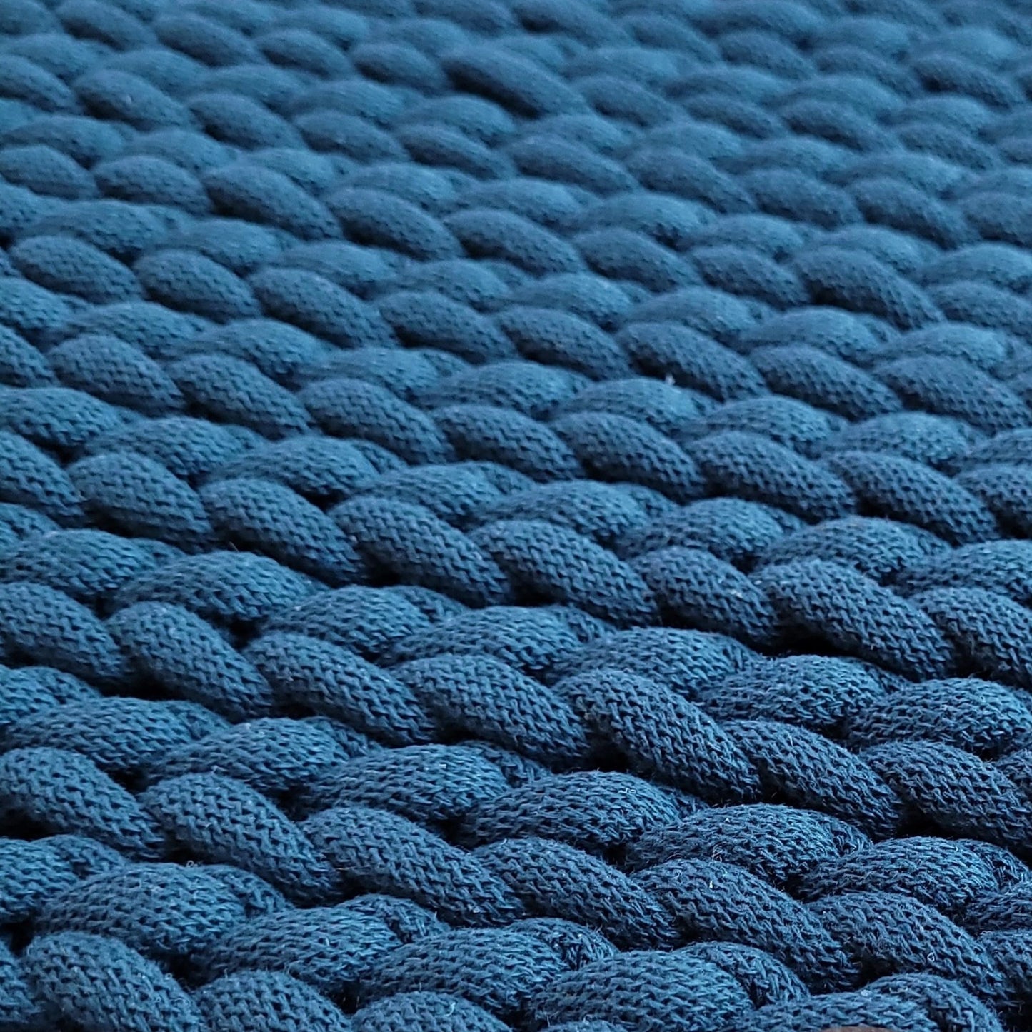 Katzenmatte "Schöne Aussicht" - meeresblau