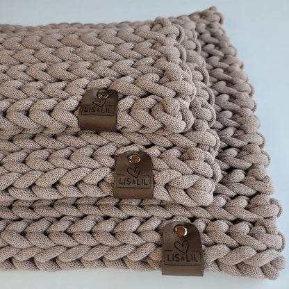 Katzenmatte "Schöne Aussicht" - violett