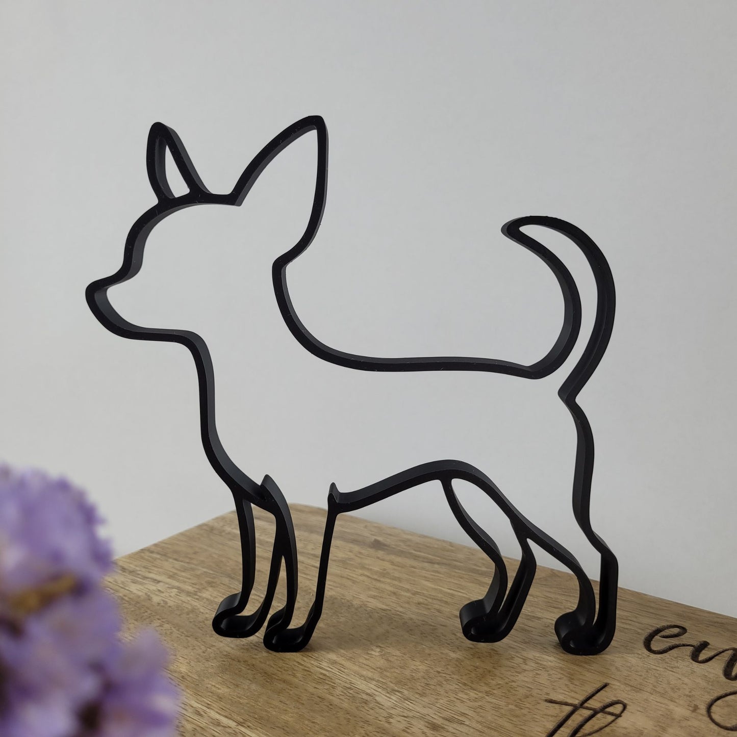 "Kleiner Hund" Silhouette
