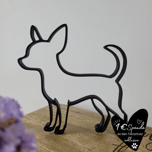 "Kleiner Hund" Silhouette