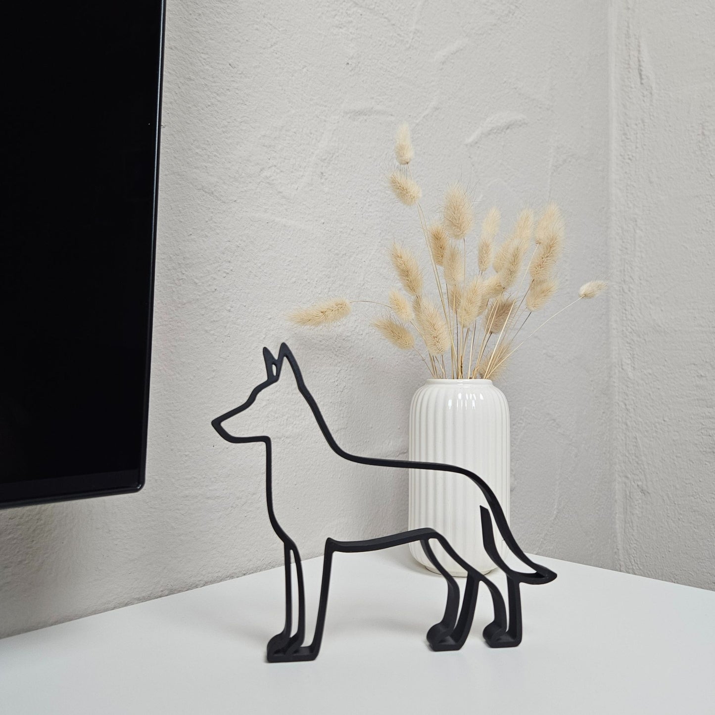 "Großer Hund" Silhouette
