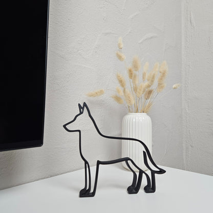 "Großer Hund" Silhouette