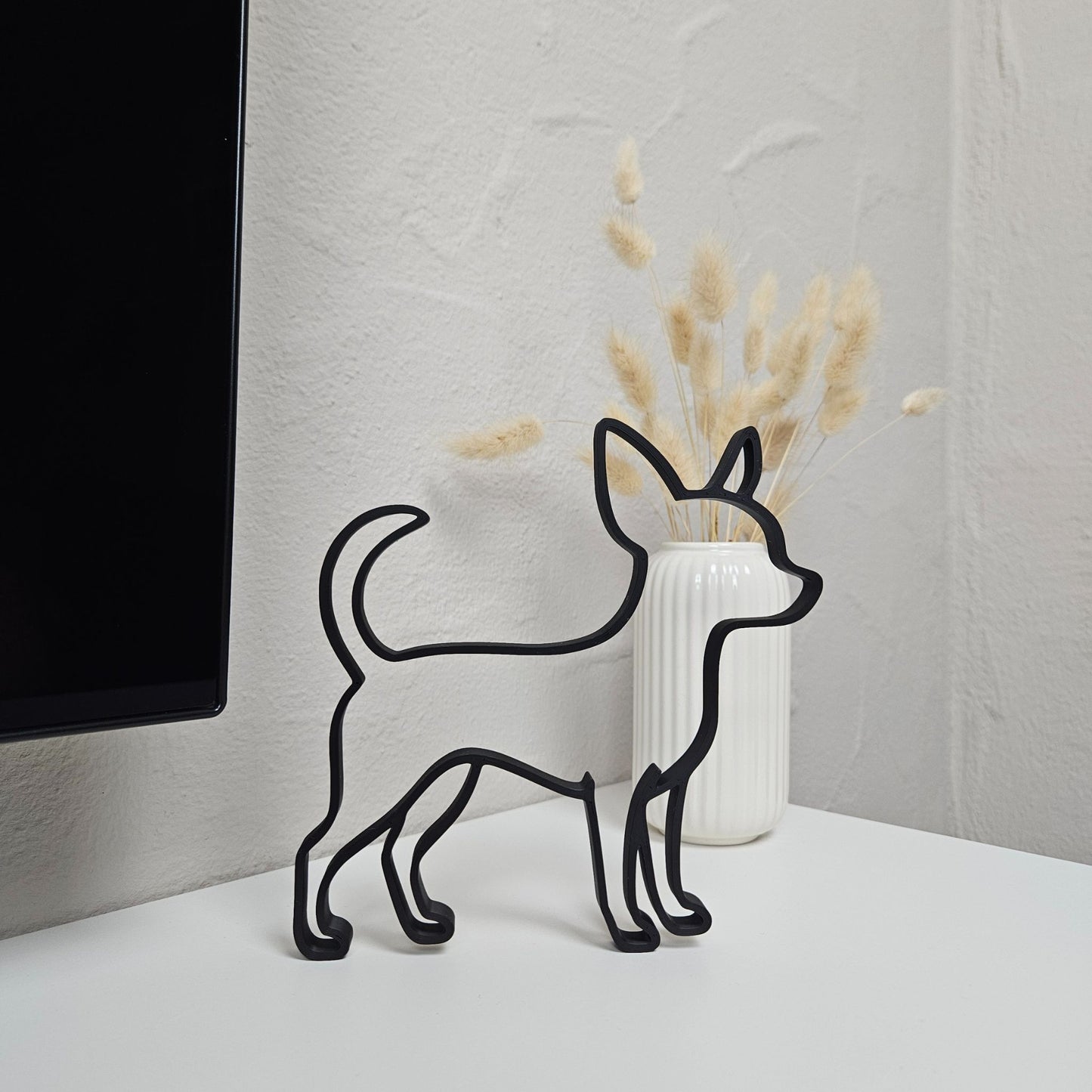 "Kleiner Hund" Silhouette