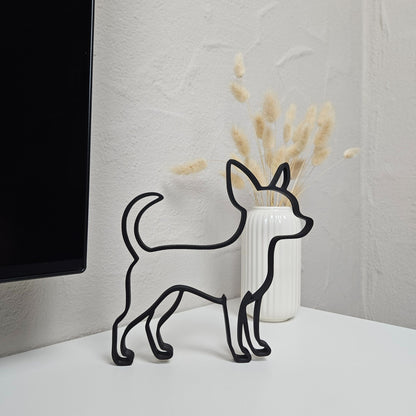 "Kleiner Hund" Silhouette