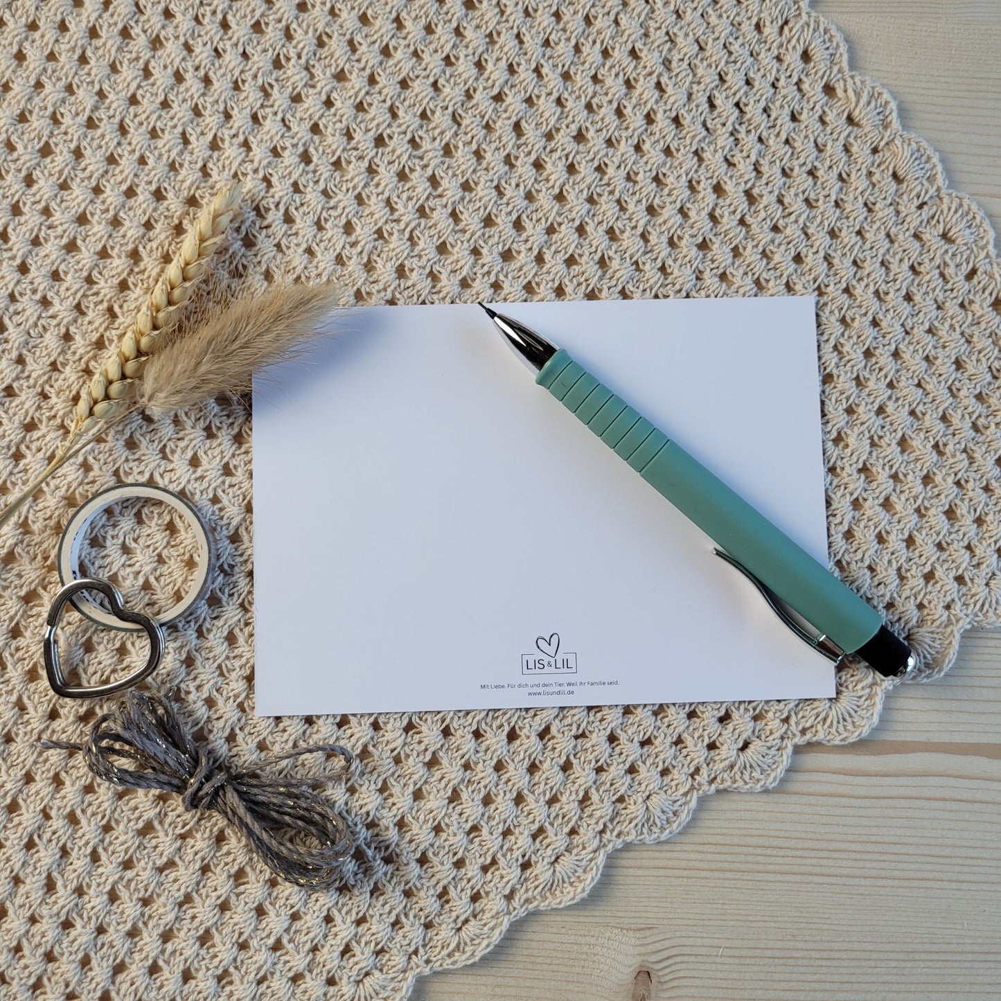Dackelschön Postkarte