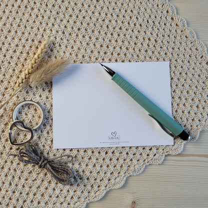 Dackelschön Postkarte