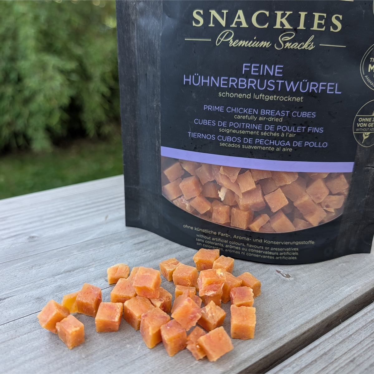 SNACKIES Hühnerbrustwürfel