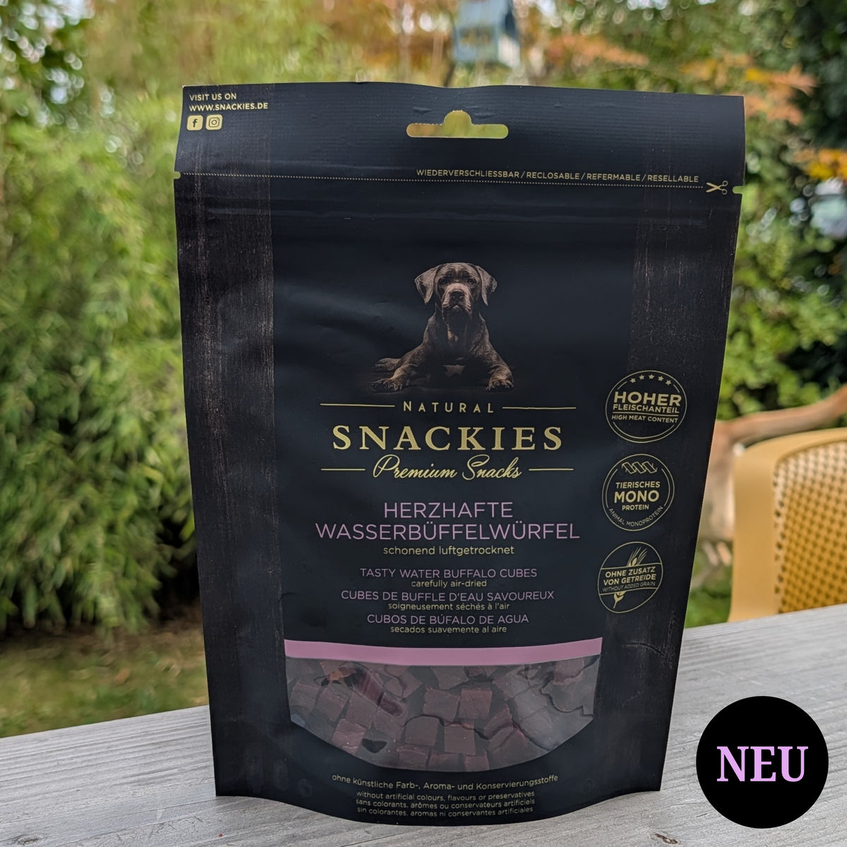 SNACKIES Wasserbüffelwürfel