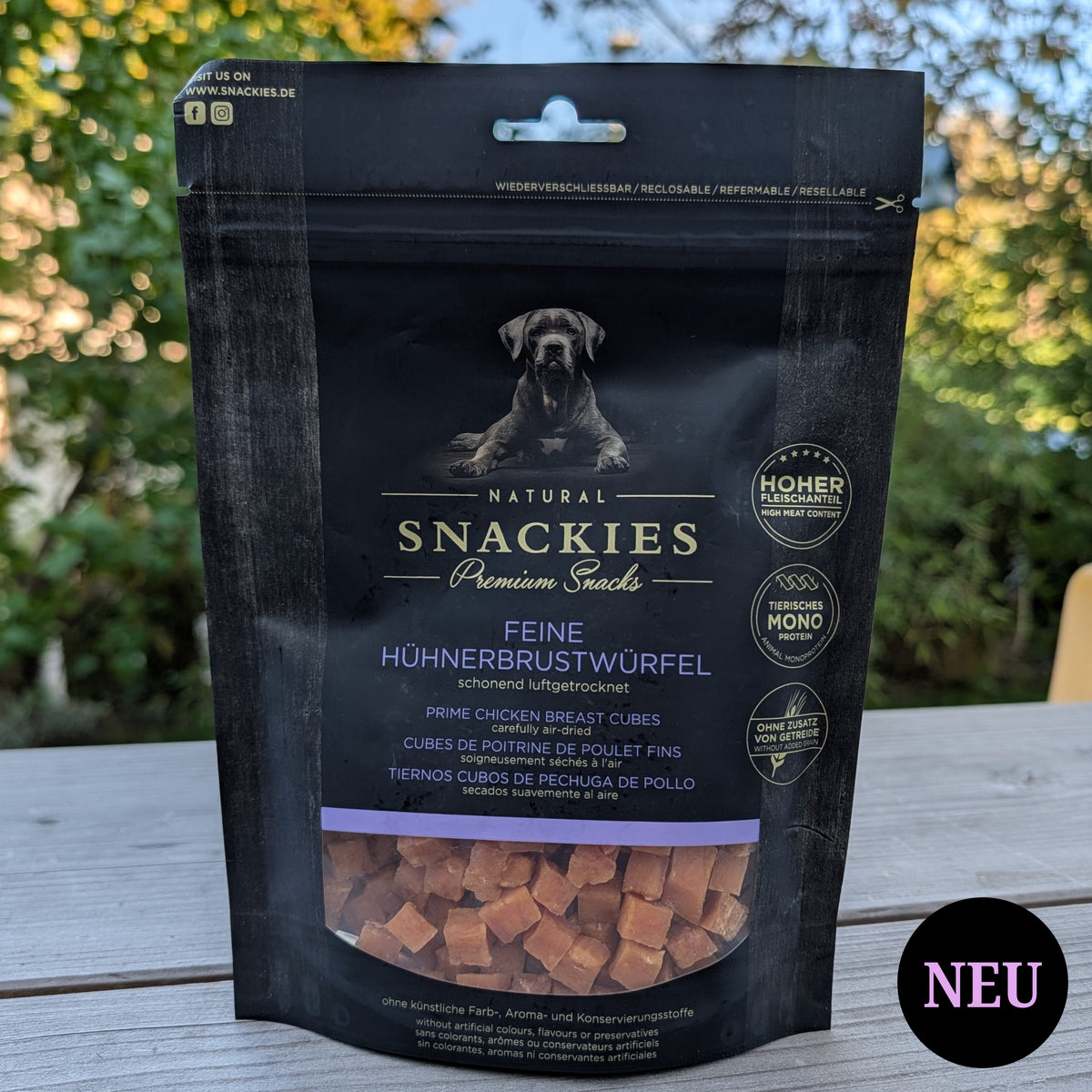 SNACKIES Hühnerbrustwürfel