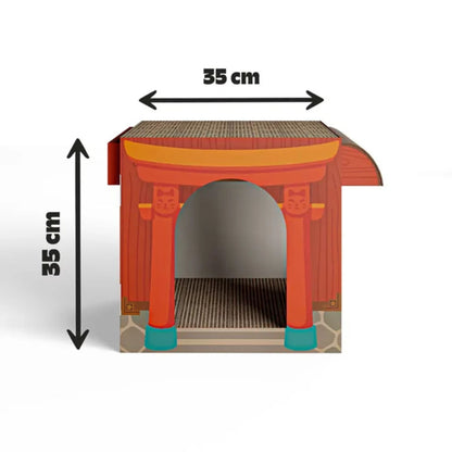 Sushi Restaurant Katzenhaus mit Kratzfläche