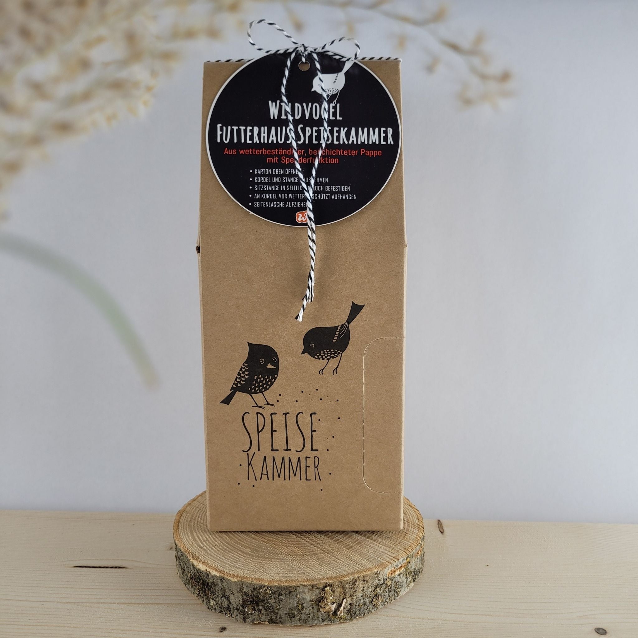 Vogelhaus Speisekammer 50% RABATT - kurzes MHD (31.03.2026)